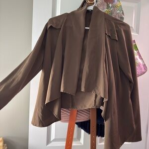 Elegant Brown Women's Jacket